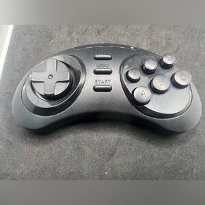 Ergonomic Black Gaming Controller